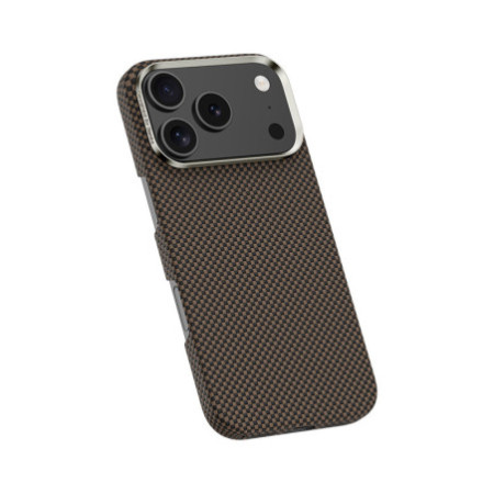 Benks Magnetické puzdro Armor Tint Kevlar 1000D pre iPhone 17 Pro Max - zlatý