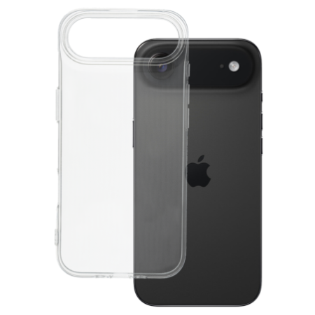 Silikónové puzdro 1mm pre iPhone 17 Air - Transparentné