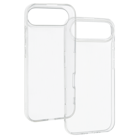 Silikónové puzdro 1mm pre iPhone 17 Air - Transparentné
