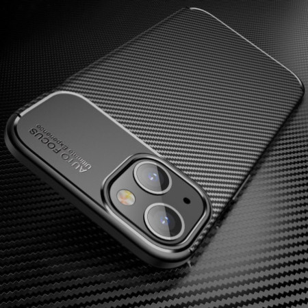 Carbon puzdro pre iPhone 17 Air - čierne