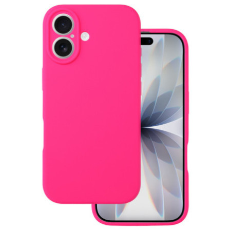 Silikónové puzdro Lite pre iPhone 17 - fuchsia