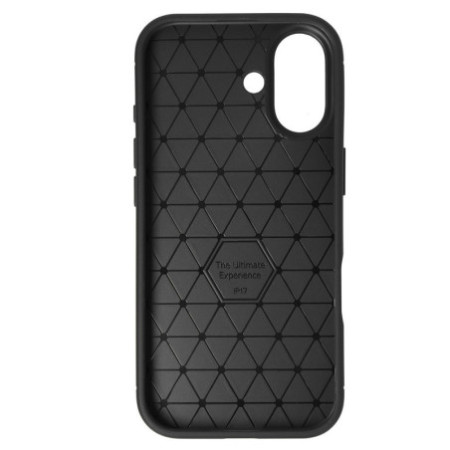 Puzdro Carbon pre iPhone 17 - čierne