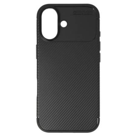 Puzdro Carbon pre iPhone 17 - čierne