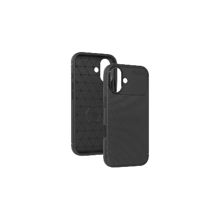 Puzdro Carbon pre iPhone 17 - čierne