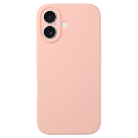 Silikónové puzdro pre iPhone 17 - broskyňové
