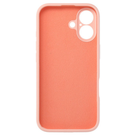 Silikónové puzdro pre iPhone 17 - broskyňové