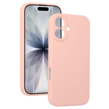 Silikónové puzdro pre iPhone 17 - broskyňové