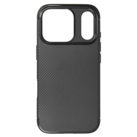 Puzdro Carbon pre iPhone 17 Pro - čierne