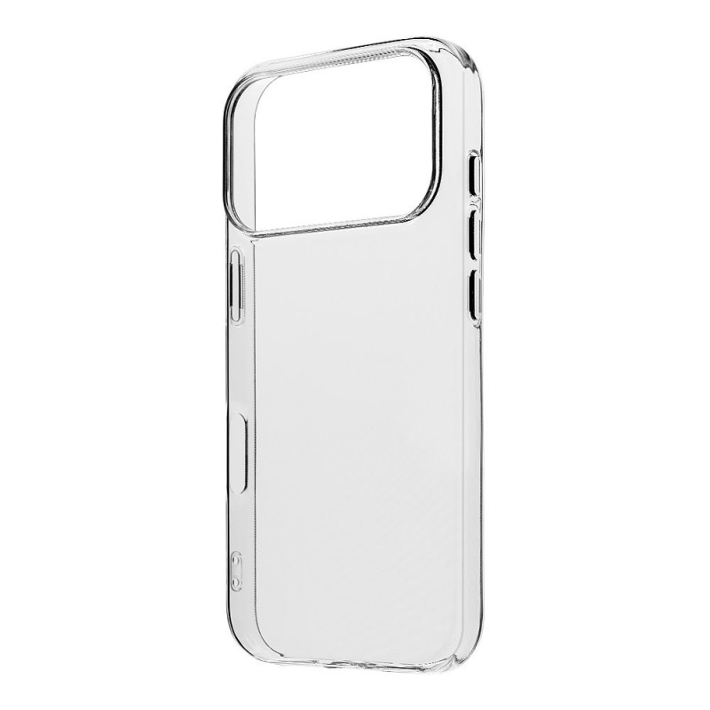 Silikónové puzdro pre iPhone 17 Pro - Transparentné