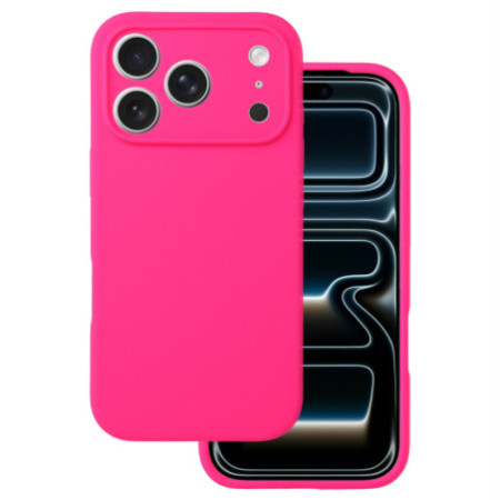 Silikónové puzdro pre iPhone 17 Pro - fuchsia
