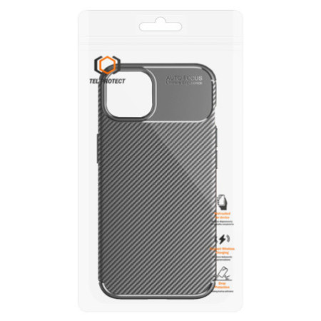 Puzdro Carbon Elite pre iPhone 17 Pro Max - Čierny
