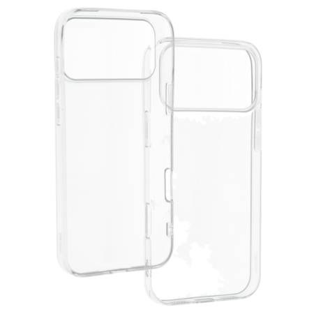 Silikónové puzdro pre iPhone 17 Pro Max - Transparentné