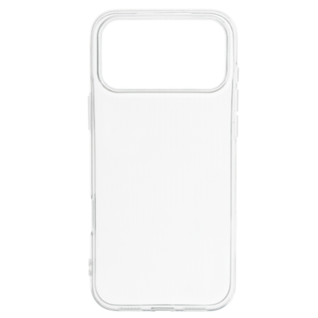 Silikónové puzdro pre iPhone 17 Pro Max - Transparentné