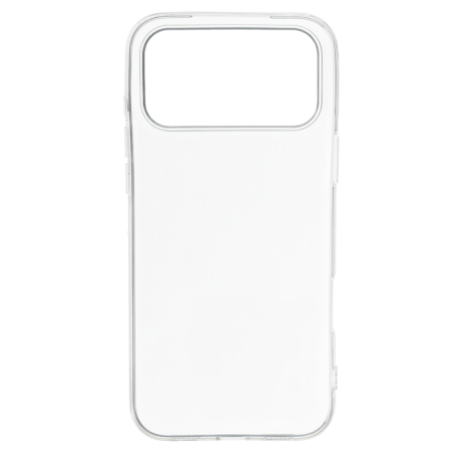 Silikónové puzdro pre iPhone 17 Pro Max - Transparentné