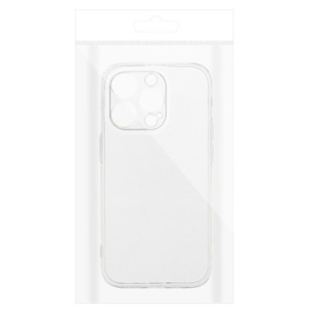 Silikónové puzdro pre iPhone 17 Pro Max - Transparentné