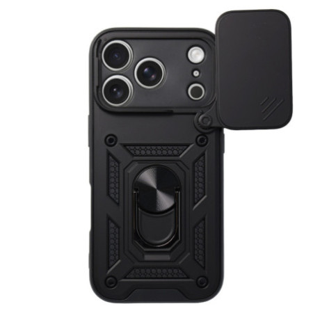 Puzdro Camera Armor pre iPhone 17 Pro Max - čierne