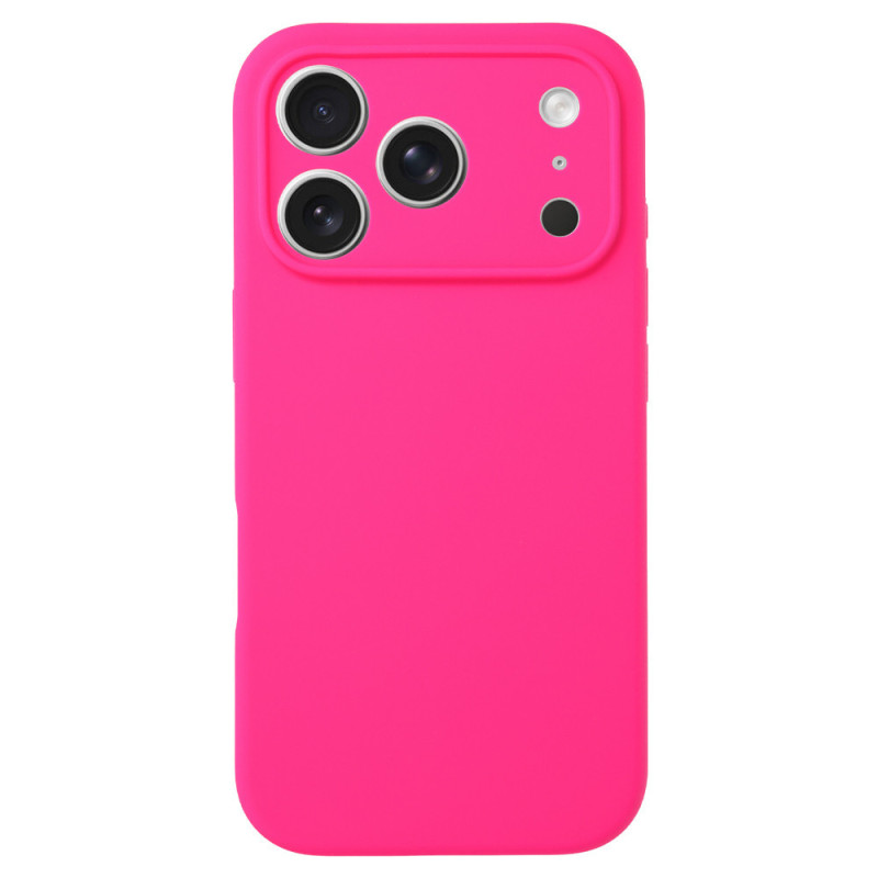 Silikónové puzdro pre iPhone 17 Pro Max - ružové