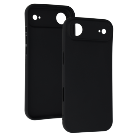 Silikónové puzdro pre IPHONE 17 AIR - Čierne