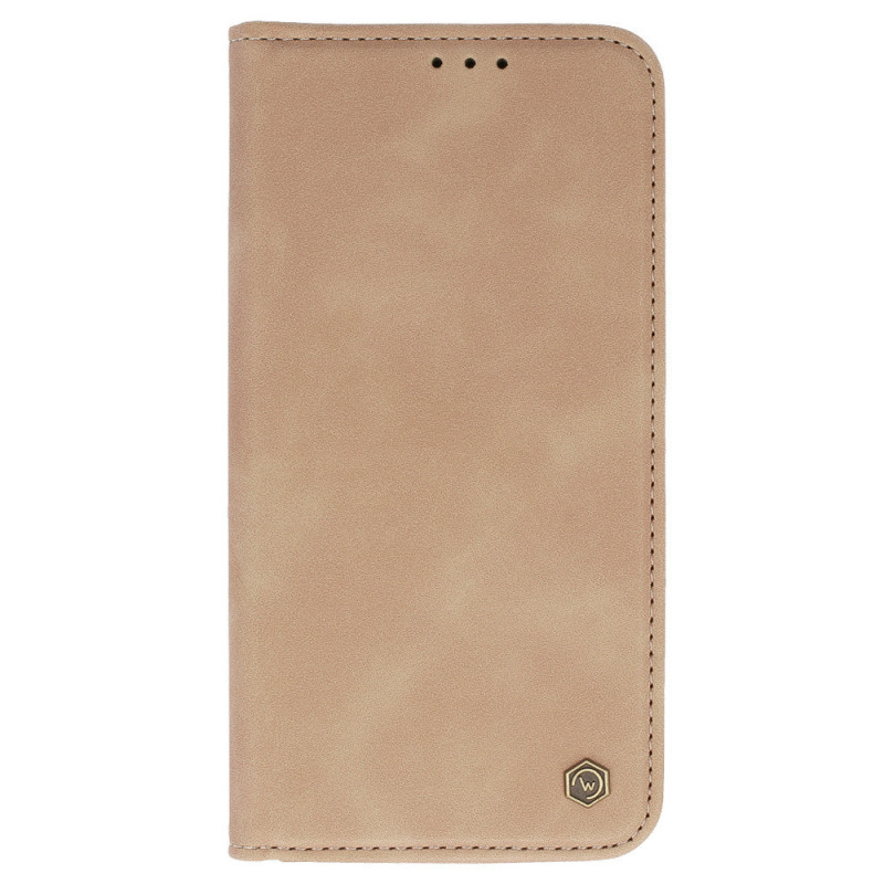 Knižkové puzdro Wonder Smart pre iPhone 17 Pro - cappuccino