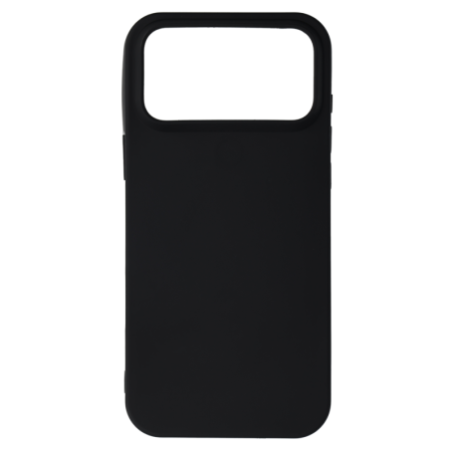 Silikónové puzdro pre IPHONE 17 PRO MAX - Čierne