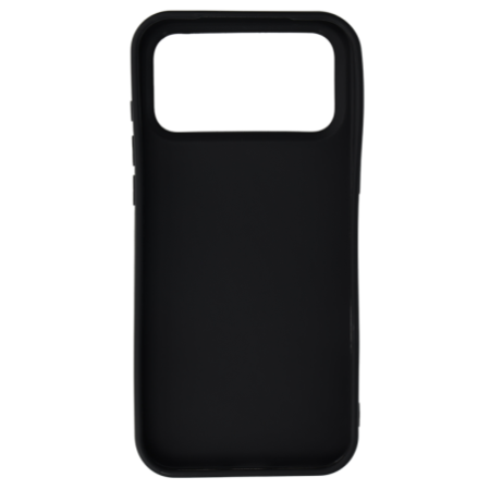 Silikónové puzdro pre IPHONE 17 PRO MAX - Čierne