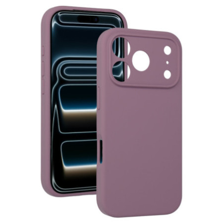 Silikónové puzdro Lite pre iPhone 17 PRO - fialové