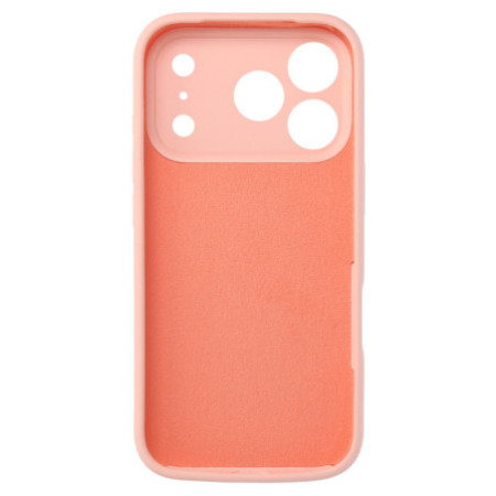 Silikónové puzdro Lite pre iPhone 17 Pro - broskyňové