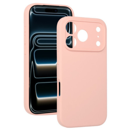 Silikónové puzdro Lite pre iPhone 17 Pro - broskyňové