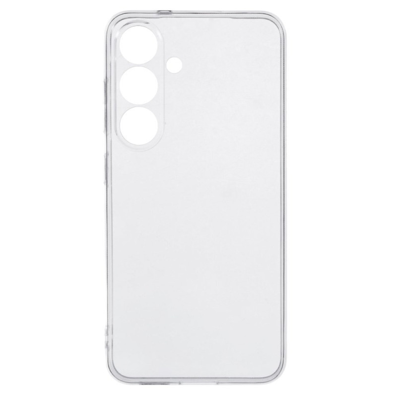 Silikónové puzdro pre Samsung Galaxy S25 FE - Transparentné