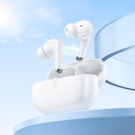Bluetooth slúchadlá Borofone TWS FQ10 Joyful biele