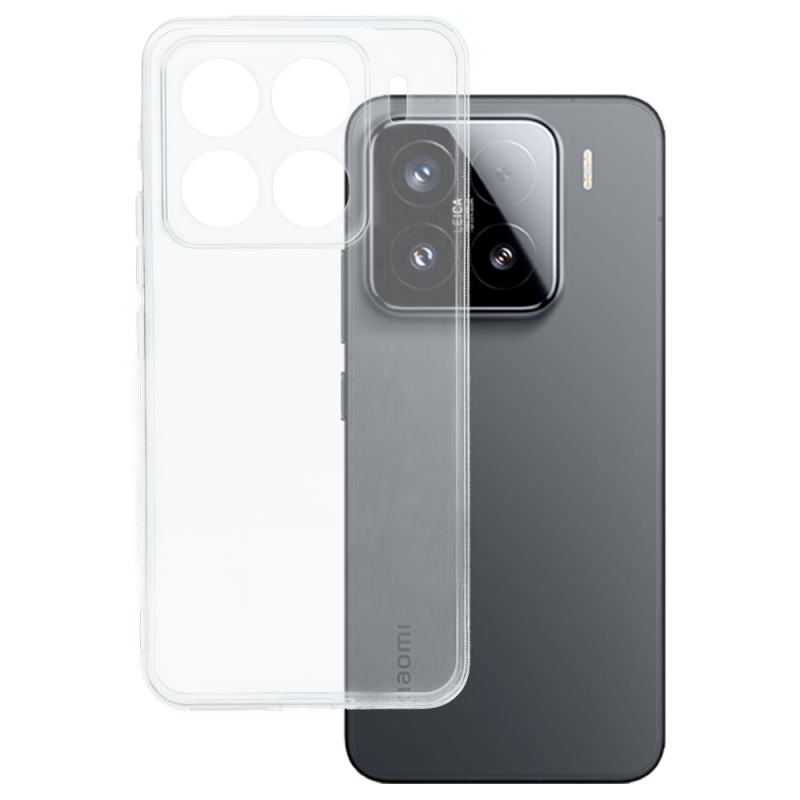 Silikónové puzdro pre XIAOMI 15 PRO 5G transparentné