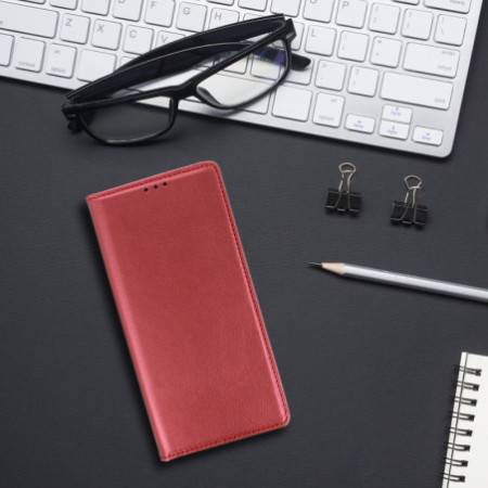 Knižkové puzdro Smart pre Xiaomi 15 Pro 5G bordové