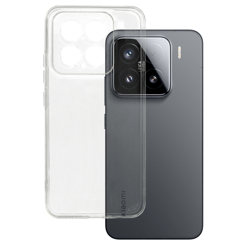 Silikónov puzdro pre Xiaomi 15 5G Transparentné