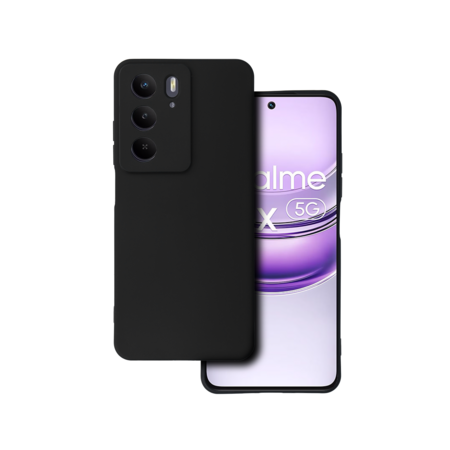 Back Case MATT for REALME 14X Black