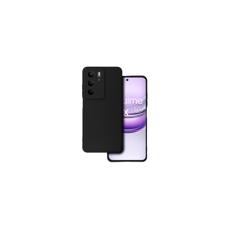 Back Case MATT for REALME 14X Black