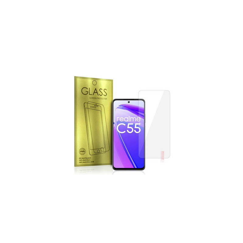 Tempered Glass Gold for REALME C55