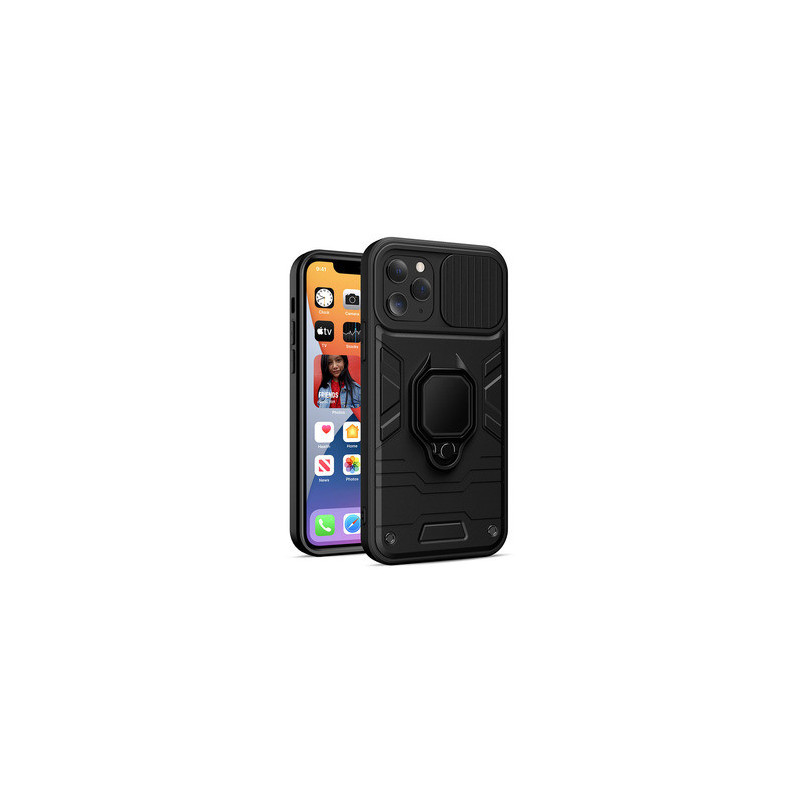 Ring Lens Case for Realme C21 Black