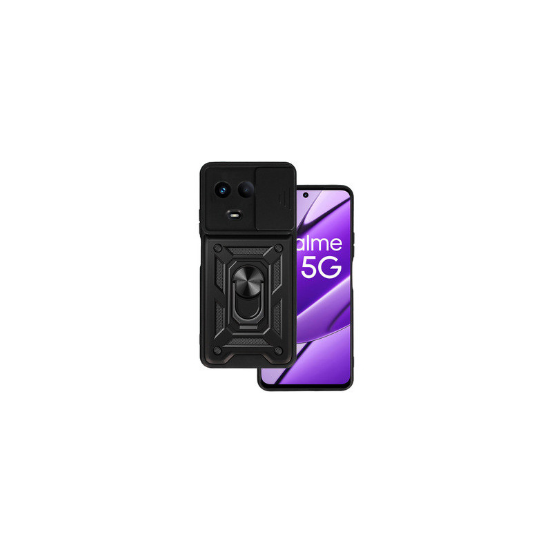 Slide Camera Armor Case for Realme 11 5G Black