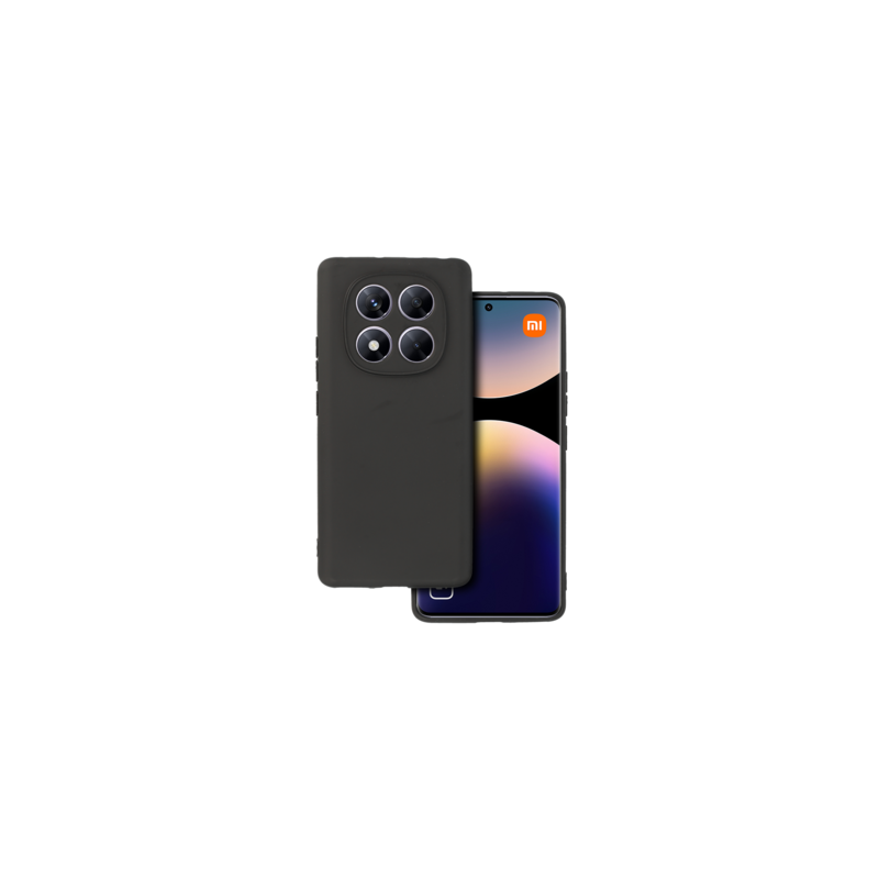 Back Case MATT for XIAOMI REDMI NOTE 14 PRO 4G Black