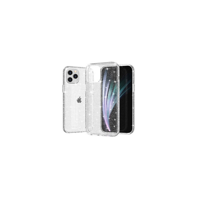 Crystal Glitter Case for Xiaomi Redmi Note 14 Pro 4G Silver