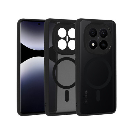 Full Matte Mag Cover for Xiaomi Redmi Note 14 Pro Plus 5G black