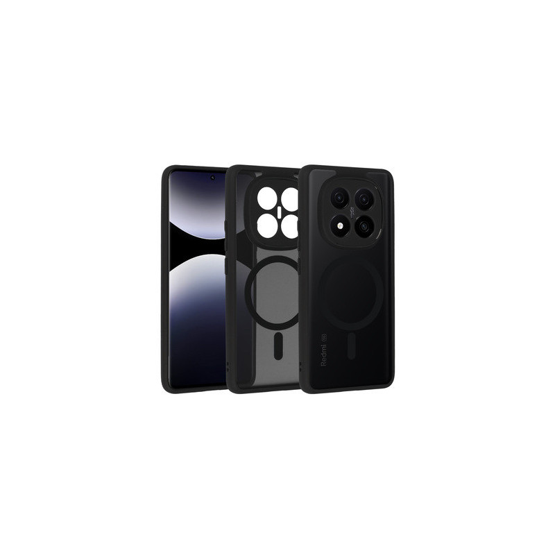 Full Matte Mag Cover for Xiaomi Redmi Note 14 Pro Plus 5G black