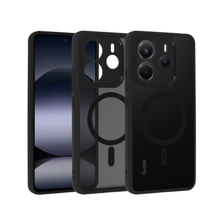 Full Matte Mag Cover for Xiaomi Redmi Note 14 5G black