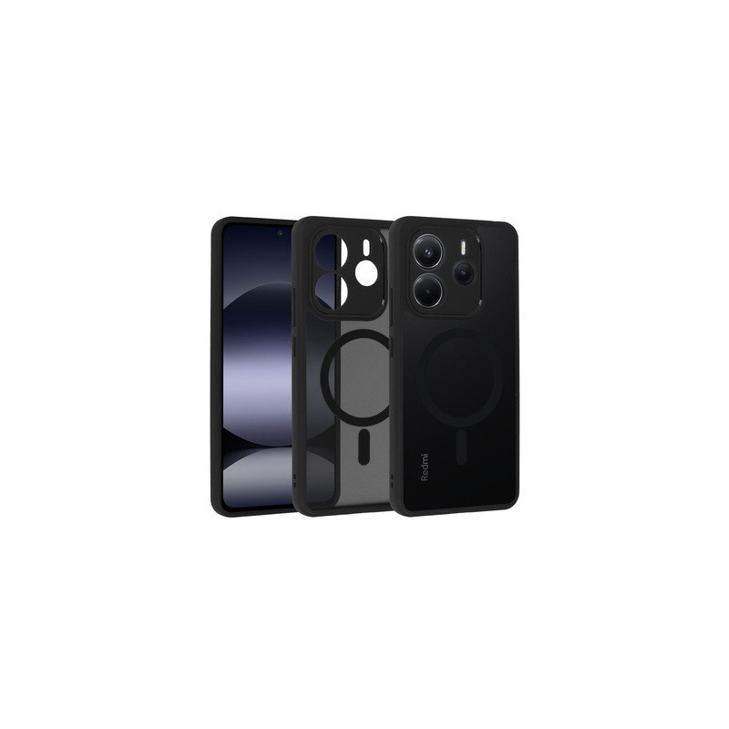 Full Matte Mag Cover for Xiaomi Redmi Note 14 5G black