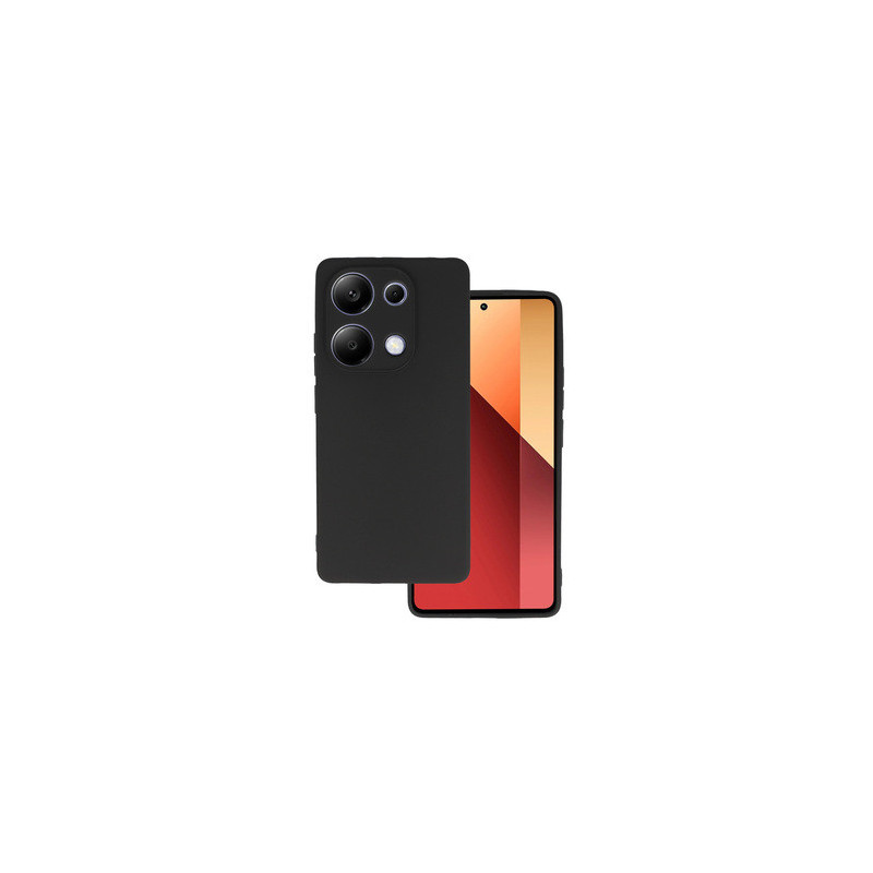 Back Case MATT for XIAOMI REDMI NOTE 13 PRO 4G Black