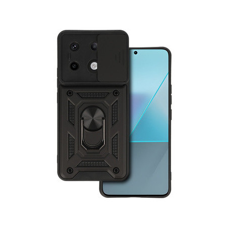 Slide Camera Armor Case for Xiaomi Redmi Note 13 Pro 5G Black