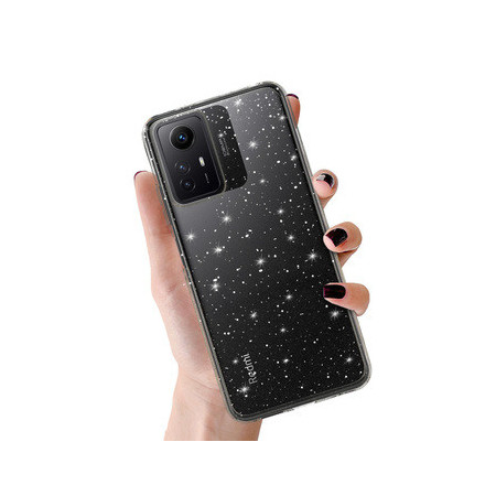 Crystal Glitter Case for Xiaomi Redmi Note 12S Silver