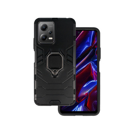 Ring Armor Case for Xiaomi Redmi Note 12 5G/Poco X5 Black