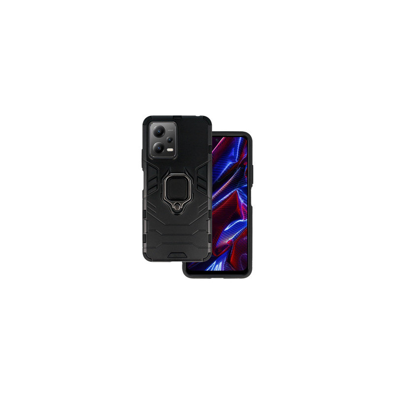 Ring Armor Case for Xiaomi Redmi Note 12 5G/Poco X5 Black