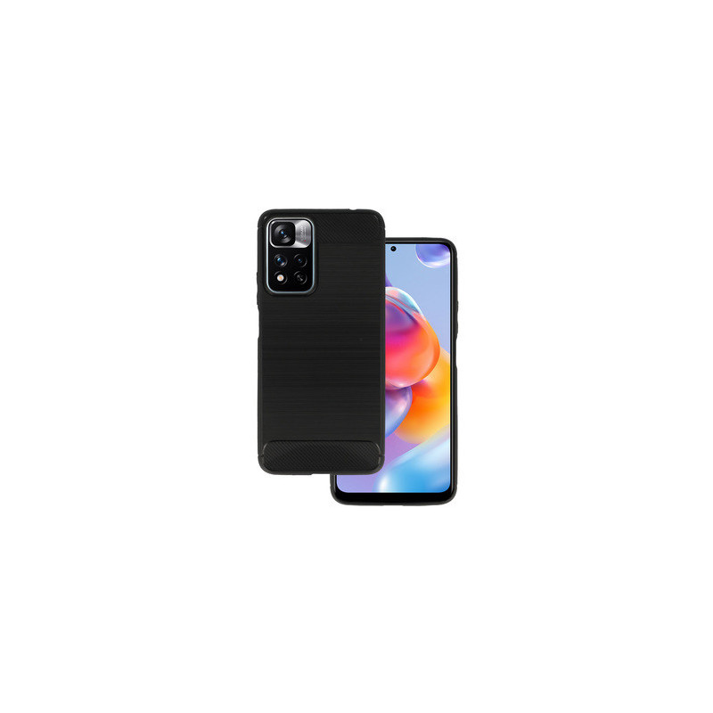 Back Case CARBON for XIAOMI REDMI NOTE 11 PRO PLUS 5G Black
